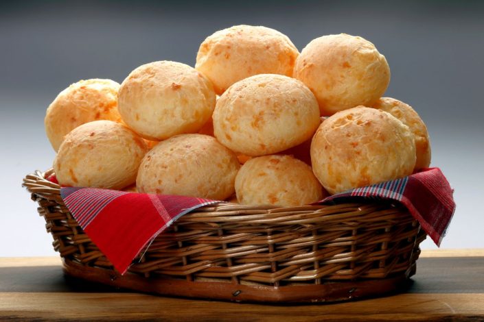 Pão de queijo tradicional gourmet 80g – 50 unidades – Go Juice